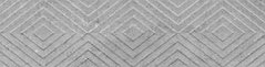 На фото Керамическая плитка Geotiles Kent Gris орнамент