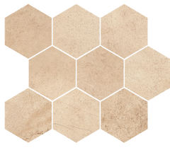На фото Плитка Opoczno Sahara Desert Mosaic Hexagon Украина