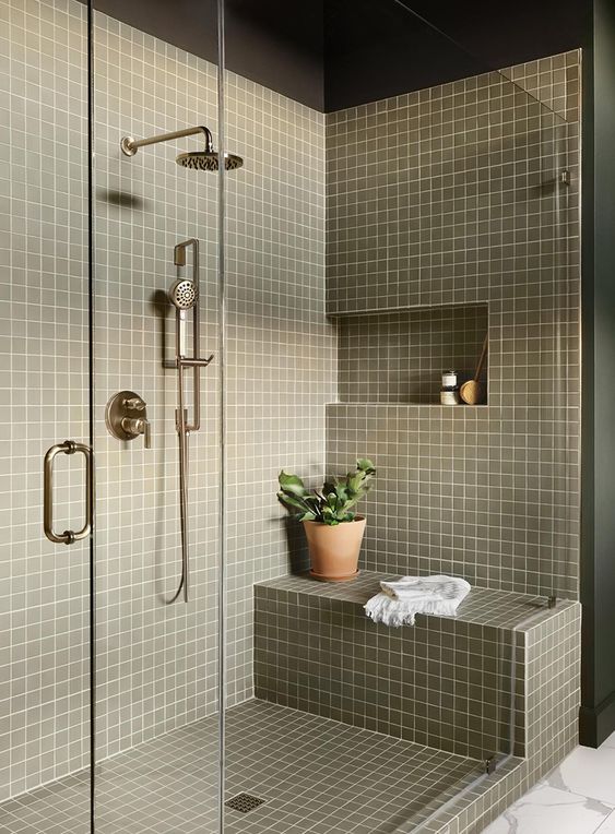 фото плитки мінімалізм в інтер'єрі ванної кімнати