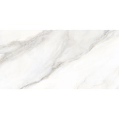 На фото Керамическая плитка Megagres Carrara Marble Helenico White