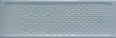 На фото Декоративная плитка Cifre Титан аква декор 10*30,5
