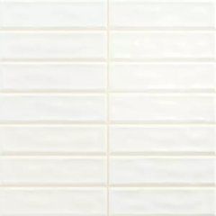 На фото Плитка Ceramica Deseo Sticks white 20x20 см