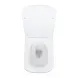 На фото Унітаз підвісний Tern Ultra Quiet сидіння Slim Duroplast/Soft-close/Quick relase 525x345x360 мм WHITE Qtap