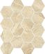 На фото Мозаїка Ceramika Paradyz Sunlight Stone Beige Hexagon 220*255 Польща